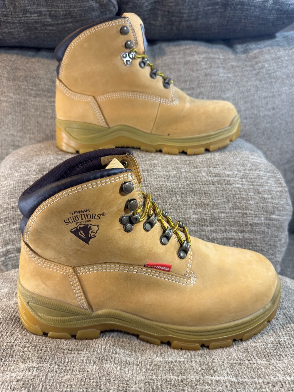 Herman Survivors Breaker 6-inch Men's Work Boots Waterproof Size 7M